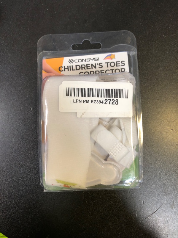 Photo 1 of Consysi Bunion Corrector for Kids-Adjustable Bunion Splint with Silicone,Orthopedic Toe Straightener for Hallux Valgus,Hammer & Index Toes Corrector for Overlapped Toe,Bunion Relief (1PAIR)
