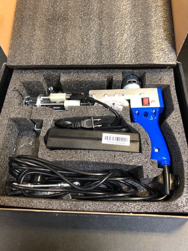 Photo 1 of Tufting  Cut Pile and Loop Pile 2 in 1 Electric Rug Gun Machine Starter Kit for Tufting Lover