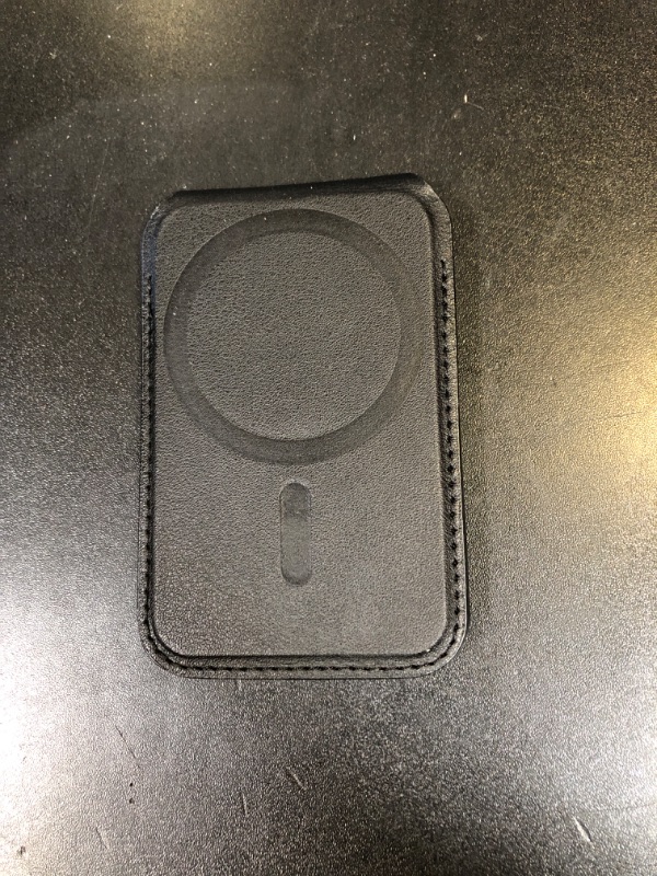 Photo 1 of ESR for MagSafe Wallet, 5-Card Holder, Magnetic Wallet for iPhone, RFID Blocking, with 3,200 g Magnetic Strength, Vegan Leather, Slim for iPhone 17/16/15/14/13/12 Series, Not for 13/12 Mini, Black