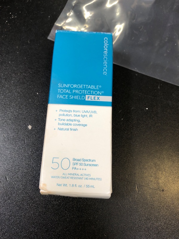 Photo 1 of Colorescience Total Protection Face Shield Flex SPF 50, Zinc Oxide Formula, Deep, 1.8 Fl oz.
