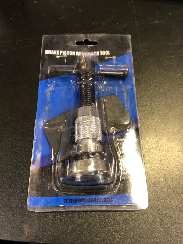 Photo 1 of Couslcd Car Brake Piston Wind Back Tool, Auto Rear Brake Pad Wind Back Tool, Brake Caliper Wind Back Tool for Replacement of Rear Brake Pad