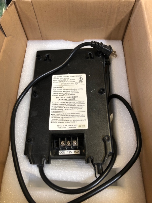 Photo 1 of DEWENWILS 300W Low Voltage Landscape Transformer, Outdoor Weatherproof Transformer with Timer and Photocell Sensor, 120V AC to 12V/14V AC for LED Lighting, Spotlight, Pathway Light, ETL Listed