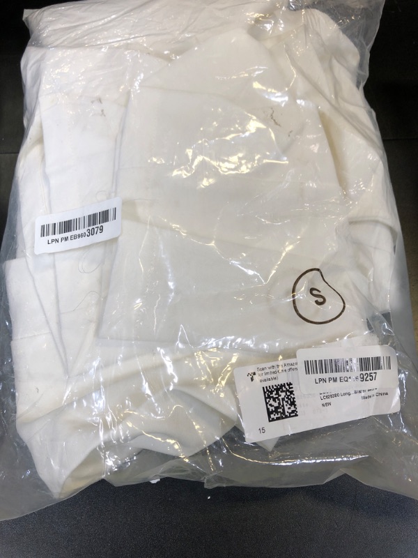 Photo 1 of luvamia Women's Two Piece Sets Pants Suits Dressy Business Casual Outfits Professional Blazer Pantsuits Set Work Office Cream White Small Fits Size 4-6