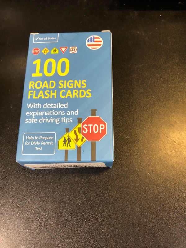 Photo 1 of Road Signs Flash Cards - DMV Permit Test Flash Cards