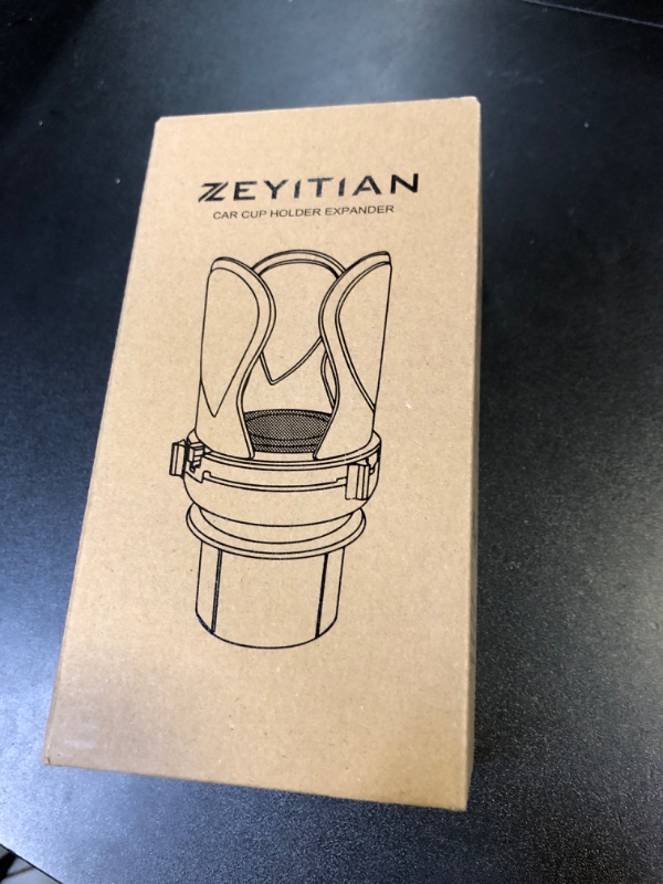 Photo 1 of Car Cup Holder Expander, Cup Holder Extender Adapter with Expandable Arm and Adjustable Base, Compatible with Yeti Ramblers 14-64oz, Hydro Flasks 18-64oz Most Coffee Mugs Bottles & Cups