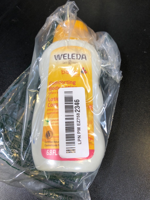 Photo 1 of Weleda Baby Calendula Comforting Body Lotion, Plant Rich Moisturizer with Calendula, Chamomile, Sweet Almond and Sesame Oils, 6.8 Fl Oz