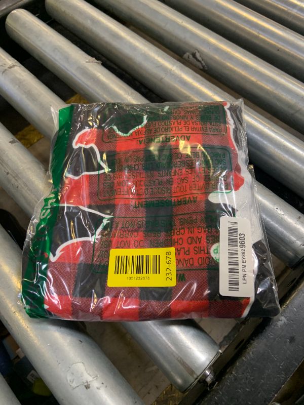 Photo 1 of Papa Bear Flannel Red Plaid Pajama Family Matching XMAS T-Shirt