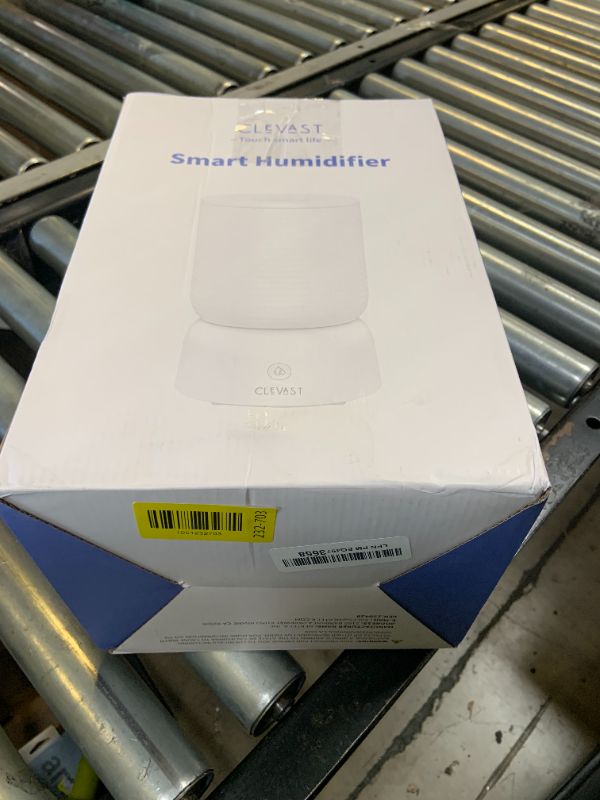 Photo 1 of CLEVAST Smart Humidifiers for Bedroom, 1 Gal/4L Cool Mist Top Fill Humidifier with Essential Oil Diffuser, Quiet Operation for Baby Nursery, Home, Office, Large Room, Works with Alexa/Google Assistant