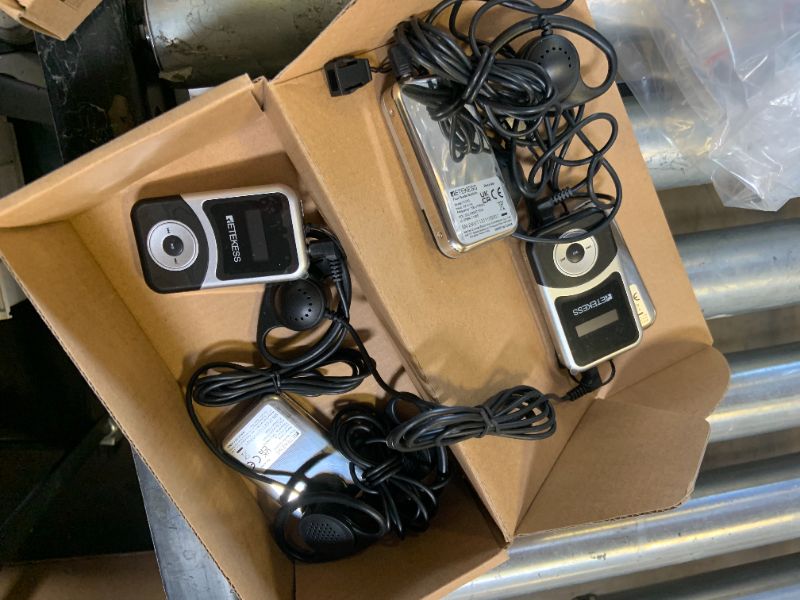 Photo 1 of Retekess T130S(2nd Gen T130) Audio Tour Guide System,Church Translation System, Hi-Fi Sound, 100m, D-Shaped Headphones for Both Ear, Tour Guide Headsets for School