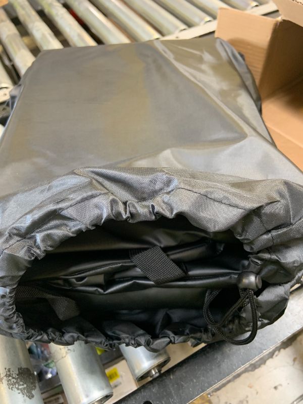 Photo 1 of MeeFar Car Roof Bag XBEEK Rooftop top Cargo Carrier Bag 20 Cubic feet Waterproof for All Cars with/Without Rack, Includes Anti-Slip Mat, 10 Reinforced Straps, 6 Door Hooks, Luggage Lock