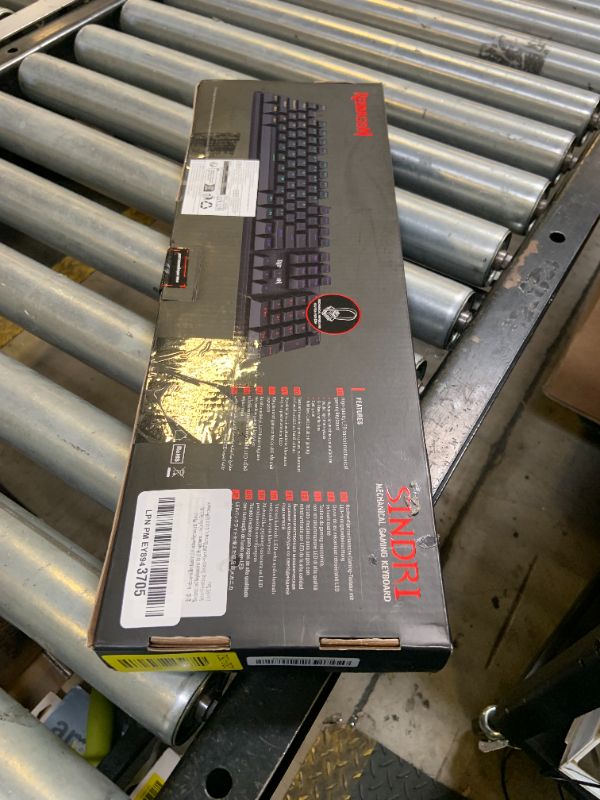 Photo 1 of Redragon Mechanical Gaming Keyboard Wired, 11 Programmable Backlit Modes, Hot-Swappable Red Switch, Anti-Ghosting, Double-Shot PBT Keycaps, Light Up Keyboard for PC Mac