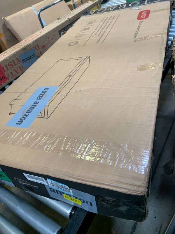 Photo 1 of Keter 150 Gallon Resin Large Deck Box Organization and Storage Box for Patio, Outdoor Cushions, Garden Tools, Brown
