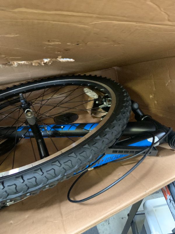 Photo 1 of Huffy Stone Mountain Mens 26 Inch Mountain Bike, Matte Black Frame, 21-Speed Shimano Twist Shifting, Front Suspension, Comfort Saddle | 20"/24"/26" Sizes, 6-21 Speeds, Dual Suspension Available |