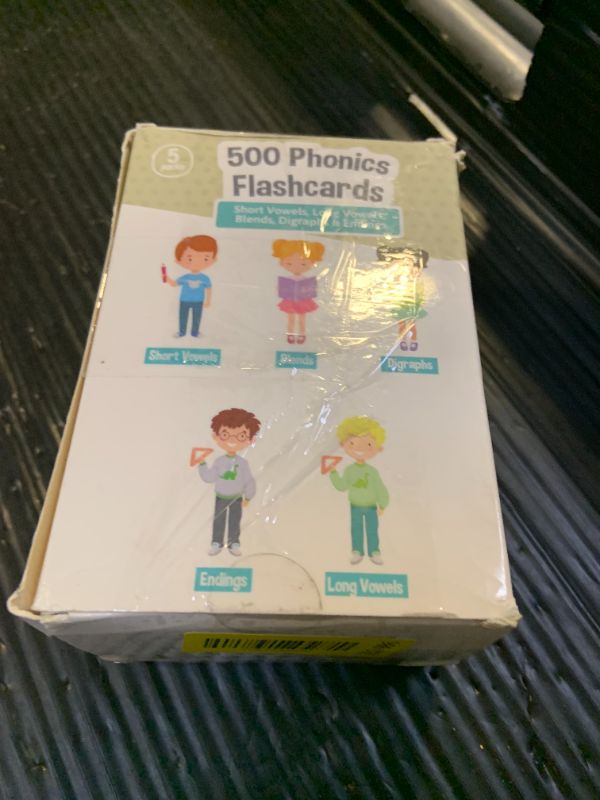 Photo 1 of Little Champion Reader 500 Sight Word Large-Sized Flashcards in 5 Pack Bundle