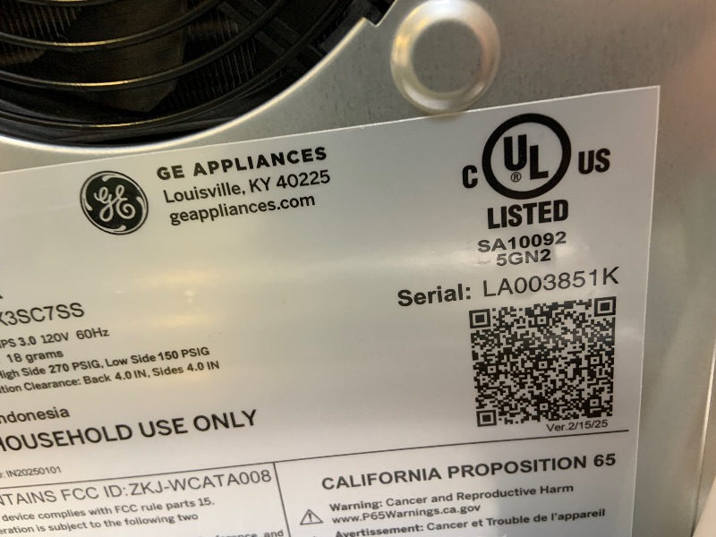 Photo 1 of GE Profile Opal 2.0 XL with 1 Gallon Tank, Chewable Crunchable Countertop Nugget Ice Maker, Scoop included, 38 lbs in 24 hours, Pellet Ice Machine with WiFi & Smart Connected, Stainless Steel