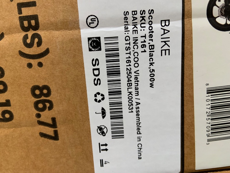 Photo 1 of Gotrax A7 Electric Scooter for Adults-16 Pneumatic Tires, 500W Motor Hits 20 Mph, 28 Miles Range & 2 Gears, Comfortable Seat & Big Seat Bag, Wider Deck & Carry Basket for Daily Commuting Black
