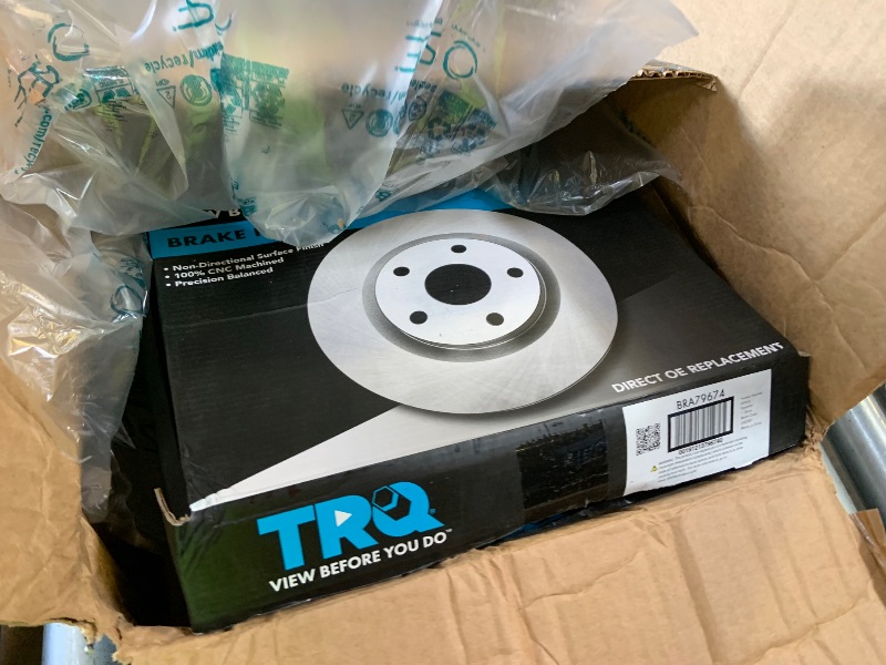 Photo 1 of TRQ Brake Rotors 2pcs 