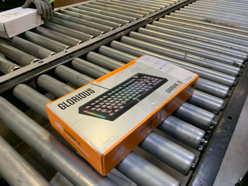 Photo 1 of Glorious Gaming - GMMK 3 Barebones Custom Gaming Keyboard Kit with Knob, 75% Mechanical Keyboard, Modular Gasket System, Hotswappable MX, Sound Dampening Foam, Aluminum Switch Plate (Black)