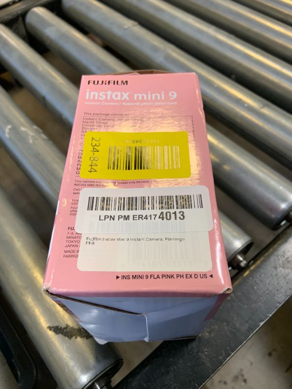 Photo 1 of Fujifilm Instax Mini 9 Instant Camera, Flamingo Pink