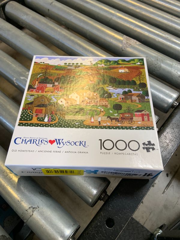 Photo 1 of Buffalo Games - Charles Wysocki - Old Homestead - 1000 Piece Puzzle - Challenging Puzzle Perfect for Game Nights - Finished Size is 26.75 x 19.75