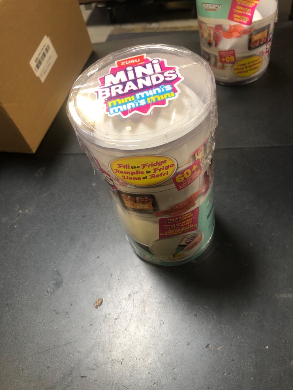 Photo 1 of Mini Brands Fill The Fridge Mini Minis Series 1 by ZURU, Collectible Miniature Toy, (2 Capsules)