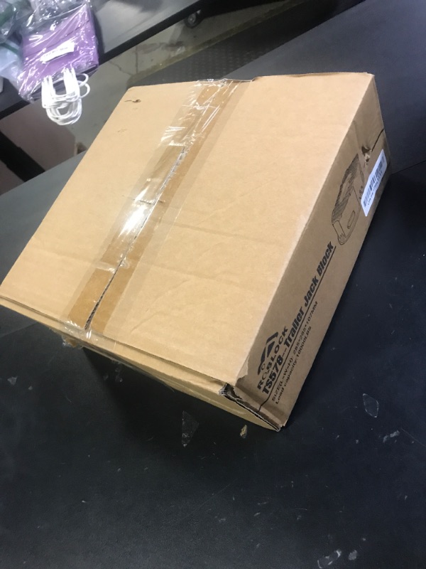 Photo 1 of ROBLOCK Trailer Jack Block with Bag, RV Camper Stabilizer Blocks for Travel Trailer, Suit for Any Tongue Jack, Post, Foot, 5th Wheels, Round Square or Scissor Stabilizer, 1 Pack