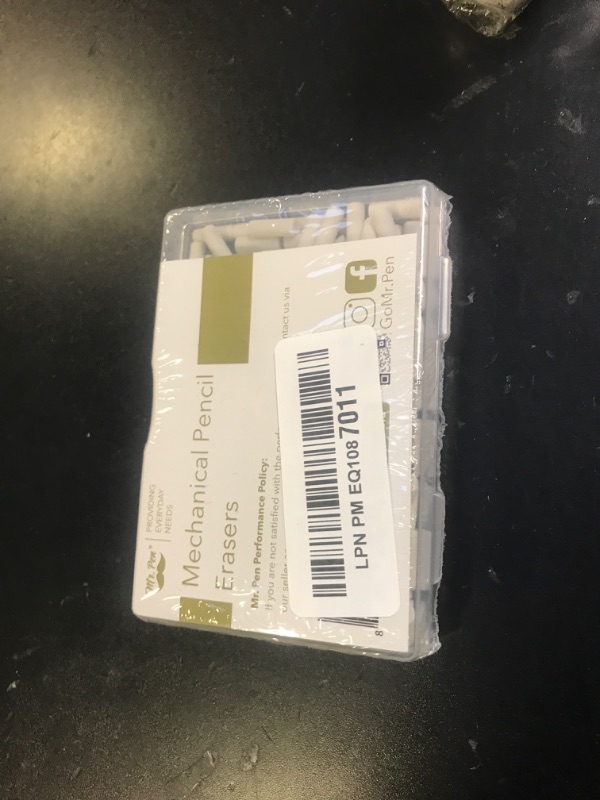 Photo 1 of Mr. Pen- Refill Eraser for Mr. Pen Mechanical Pencils, 120 pcs, NOT Universal, Please Pay Attention to The Size, Mechanical Pencil Eraser Refills, Erasers for Mechanical Pencils, Refill Erasers