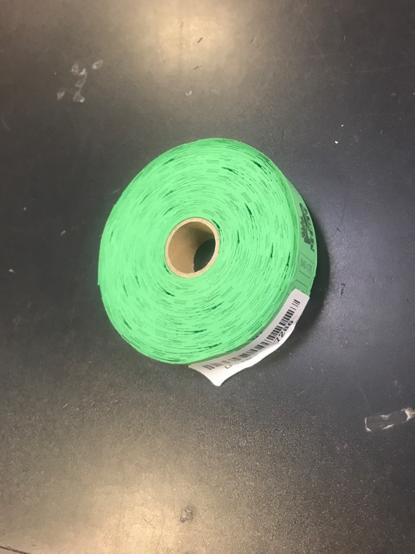 Photo 1 of ESSENTIAL 1000 Raffle Tickets Rolls, Meal Tickets Single Roll for Events, Leisure, Movie Watching, Entertainment, Class Reward & Prizes - 5 Color Selection (Green)