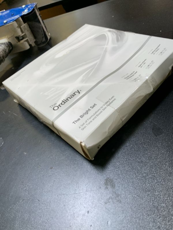 Photo 1 of The Ordinary The Bright Set, 3-Step Regimen for Radiant, Even Skin Tone with Glycolic Acid 7% Exfoliating Toner, Alpha Arbutin 2% + HA, and Caffeine Solution 5% + EGCG | Skin Care Set