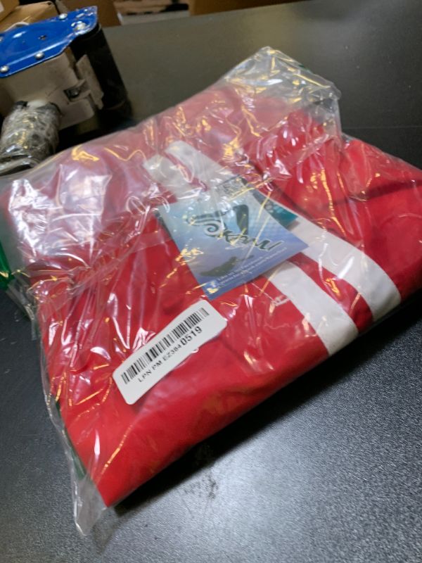 Photo 1 of Kanu Surf Men's Standard Barracuda Swim Trunks (Regular & Extended Sizes), Red, Medium