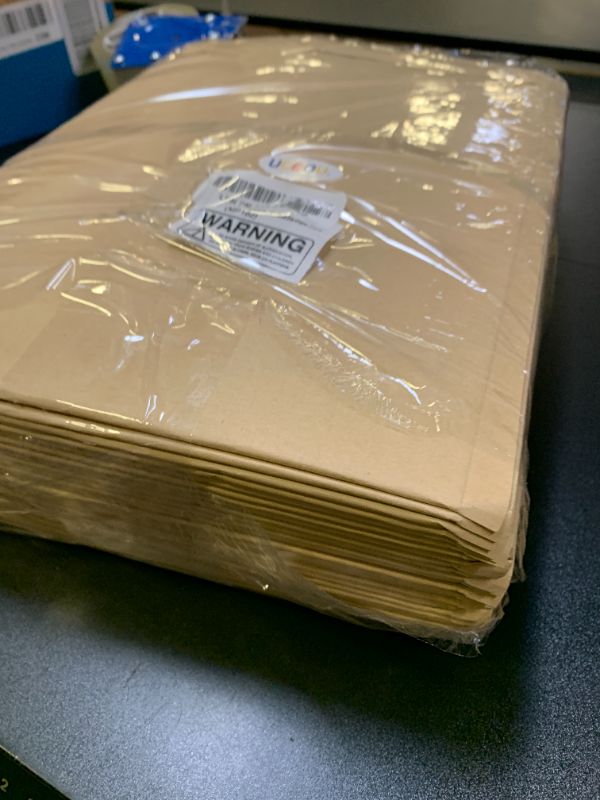 Photo 1 of UCGOU Natural Kraft Bubble Mailers 10.5x16 Inch 25 Pack Usable Size 10.5x15 Brown Padded Envelopes #5 Large Packages Self Sealing Tear Resistant Boutique Bulk Shipping Bag for Clothes Book and More