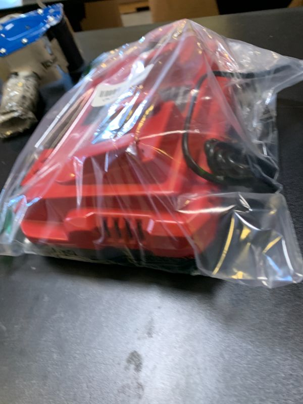 Photo 1 of Lenoya 18V Rapid Charger Replacement for Milwaukee M18 Battery Charger Station 2Ports 48-59-1802 48-59-1812 Compatible with M-18 48-11-1850 48-11-1840 48-11-30 48-11-20