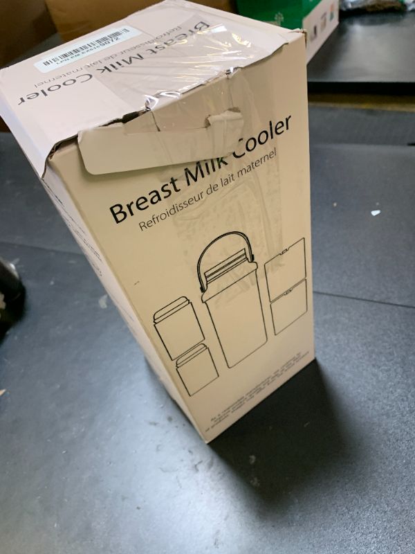 Photo 1 of Portable Breast Milk Cooler Bottle, 22oz Capacity Breastmilk Chiller for Travel Mom, 360° Cooling Keeps Milk Fresh for 24 Hours, Breastfeeding Essentials with 2pcs Bottle for Breastmilk Storage