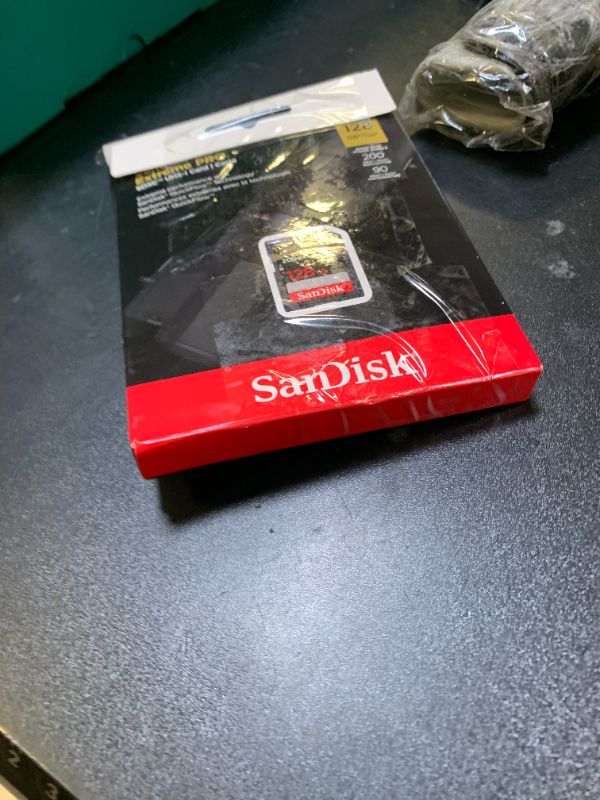 Photo 1 of SD CARD ONLY SanDisk 128GB Extreme PRO SDXC UHS-I Memory Card - C10, U3, V30, 4K UHD, SD Card - SDSDXXD-128G-GN4IN