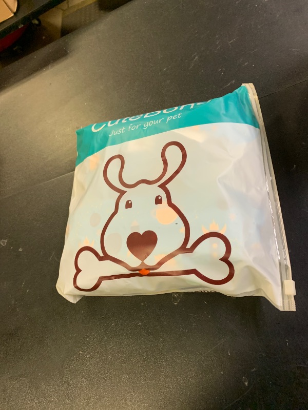 Photo 1 of CuteBone Male Dog Diaper Large Reusable for Poop and Pee DM11L