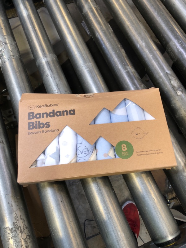 Photo 1 of 8-Pack Organic Baby Bandana Bibs for Boys, Girls - Super Absorbent Triangle Baby Bibs for Drooling and Teething Infant, 100% Cotton Extra Soft for Newborn, Infant 0-36 Months (Constellation)
