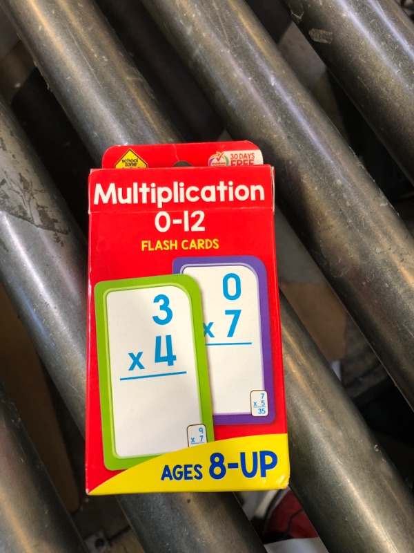 Photo 1 of Flash Cards-Multiplication 0-12 55/Pkg