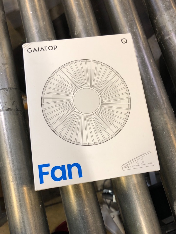 Photo 1 of Gaiatop Portable Clip on Fan Battery Operated, Small Powerful 3 Speed Quiet 360° Rotate, USB Rechargeable Mini Personal Cooling Fan for Desk Table Home Office Stroller Camping Women Gifts Black Blue