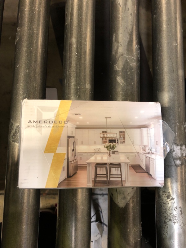 Photo 1 of Amerdeco 10 Pack Brushed Satin Nickel Cabinet Knobs Single Hole Cabinet Pulls 2 Inch Solid Zinc Alloy Cupboard Drawer Knobs Kitchen Cabinet Knobs T Bar Hardware ZH0021