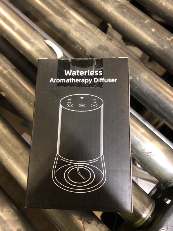 Photo 1 of Waterless Essential Oil Diffuser 100ML Large Capacity Battery Powered Diffuser with 7 Colors LED Lights for Large Room Living Room Bedroom Office Aluminum Alloy