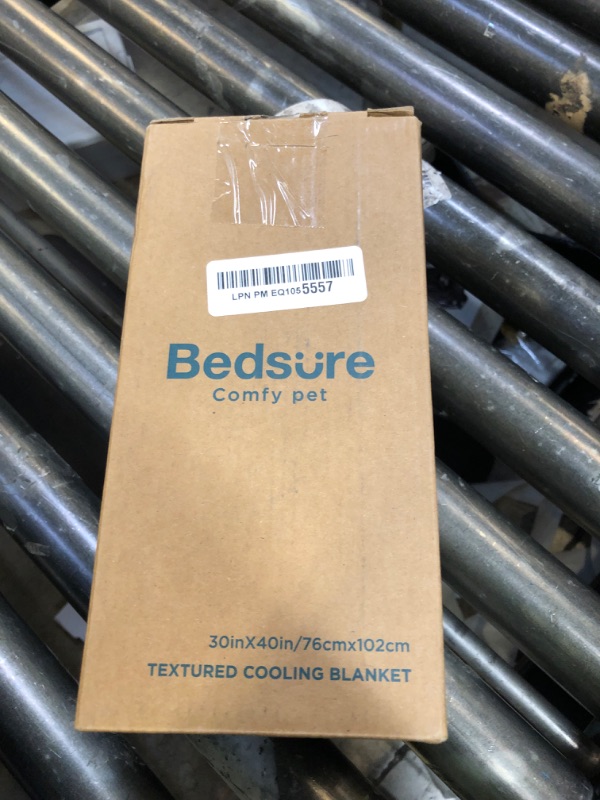 Photo 1 of Bedsure Premium Cooling Blanket for Medium Dog - Q-MAX>0.5, Breathable Summer Washable Cold Pet Throw Blanket, Soft Durable Self Cooling Cat Mat for Hot Weather, Gentle Cream, 30x40