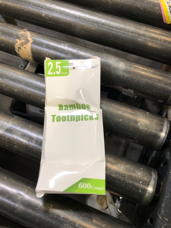 Photo 1 of 600 Count Bamboo Toothpicks for Teeth Cleaning, Appetizer, Olive, Barbecue, Fruit, Double-Points Wooden Toothpick.