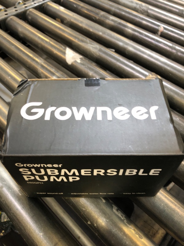Photo 1 of GROWNEER 2 Packs 550GPH Submersible Pump 30W Ultra Quiet Fountain Water Pump, 2000L/H, with 7.2ft High Lift, 3 Nozzles for Aquarium, Fish Tank, Pond, Hydroponics, Statuary