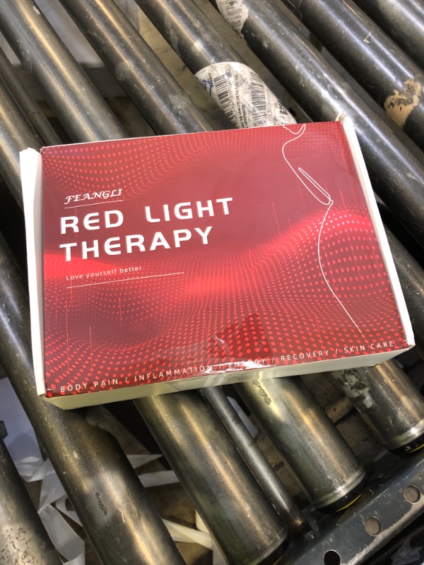 Photo 1 of Red Light Therapy Infrared Light Therapy Wrap Belt for Body Pain Relief Wearable Large Pad for Waist Back Stomach Muscle Repair, Decrease Inflammation, Speed Healing LED 660nm&850nm with Controller