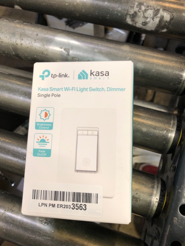Photo 1 of Kasa Smart Dimmer Switch HS220, Single Pole, Needs Neutral Wire, 2.4GHz Wi-Fi Light Switch Works with Alexa and Google Home, UL Certified, No Hub Required, 1 Pack