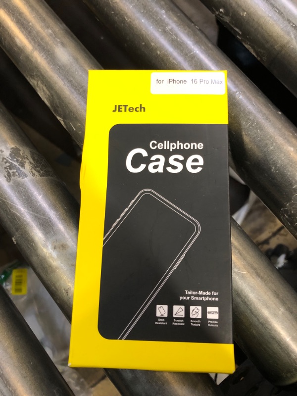 Photo 1 of JETech Ultra Slim Case for iPhone 16 Pro Max 6.9 Inch, Camera Lens Full Protection, Lightweight Matte Finish PP Hard Minimalist Cover (Desert Titanium)