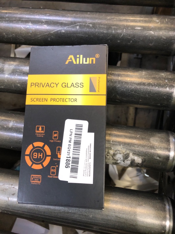 Photo 1 of Ailun 3Pack Privacy Screen Protector for iPhone 15 Plus [6.7 inch]+3Pack Camera Lens Protector with installation frame,Dynamic Island Compatible,Anti Spy Private Tempered Glass[9H Hardness]
