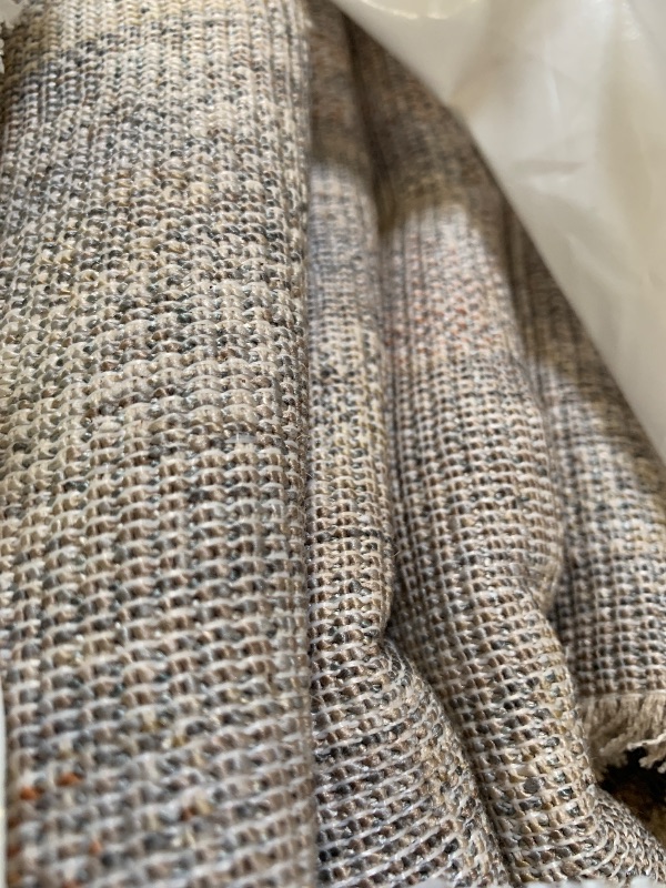 Photo 1 of Loloi Chris Loves Julia Louisa Collection LOI-01 Stone/Multi 9'-6" x 13'-1", .38" Pile Height, Area Rug