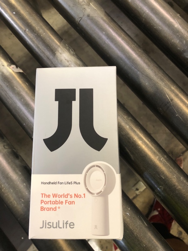 Photo 1 of JISULIFE Portable Handheld Turbo Fan [16H Max Cooling Time], 4000mAh USB Rechargeable Personal Battery Operated Lash Small Pocket Fan with 5 Speeds for Travel/Outdoor/Vacation/Concerts - Green