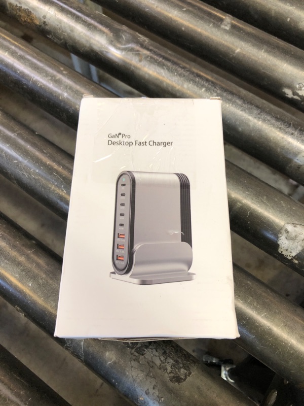 Photo 1 of USB C Fast Charger : Fast Charging Station : 285W-8 Port Desktop Multiple Devices Power Adapter for Laptop MacBook Pro/Air, DELL, Tablet iPad Pro/Air, iPhone 16/15/14, Galaxy S23/22